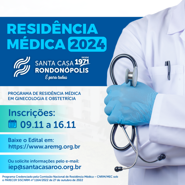 Residência Médica 2024 na Santa Casa Rondonópolis